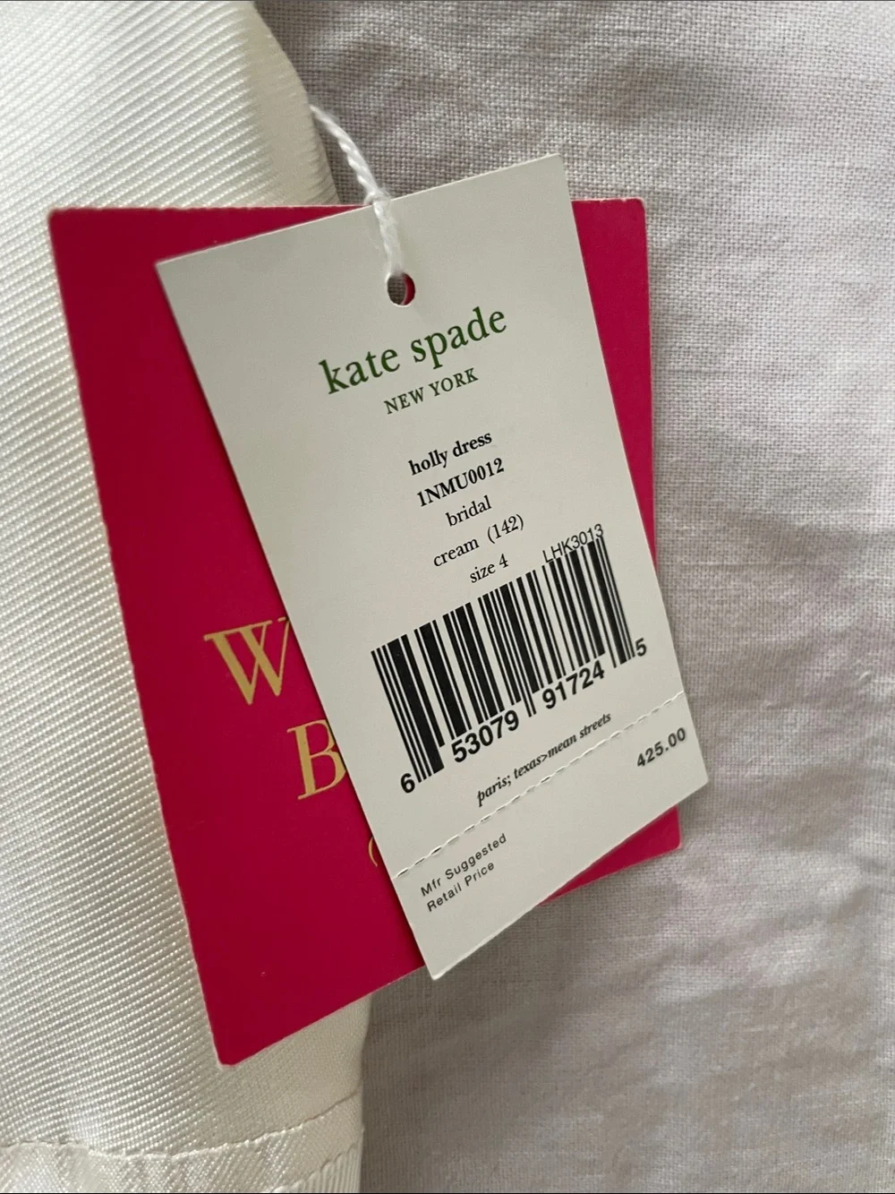 kate spade White Satin A-Line Girls' Dress